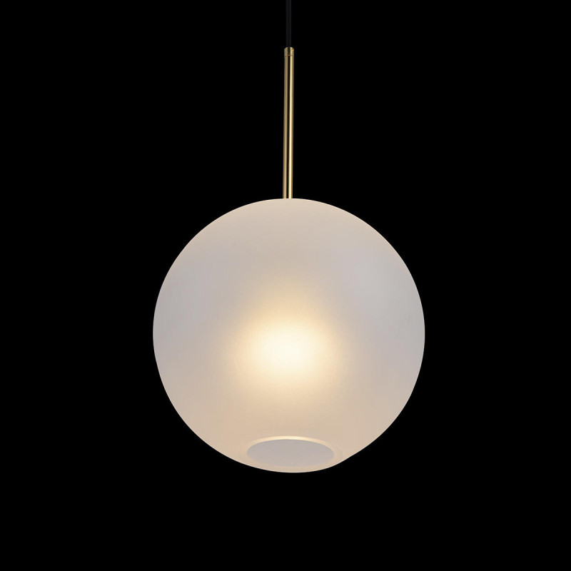 Светильник подвесной LOFT IT Bolle 2030-P1, диаметр 30 см, белый