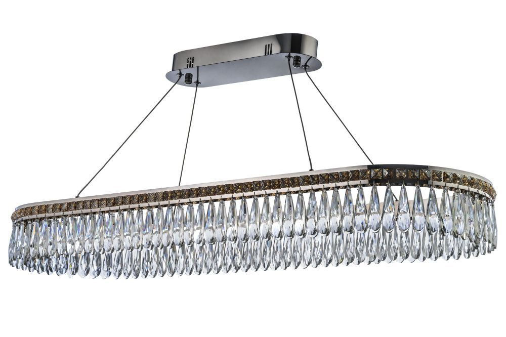 Люстра подвесная *100* см, Led лента*LED*92W, 3300/4200/6500K, Dio D`arte Acciano Acciano L 1.5.100x30.100 N, Золото