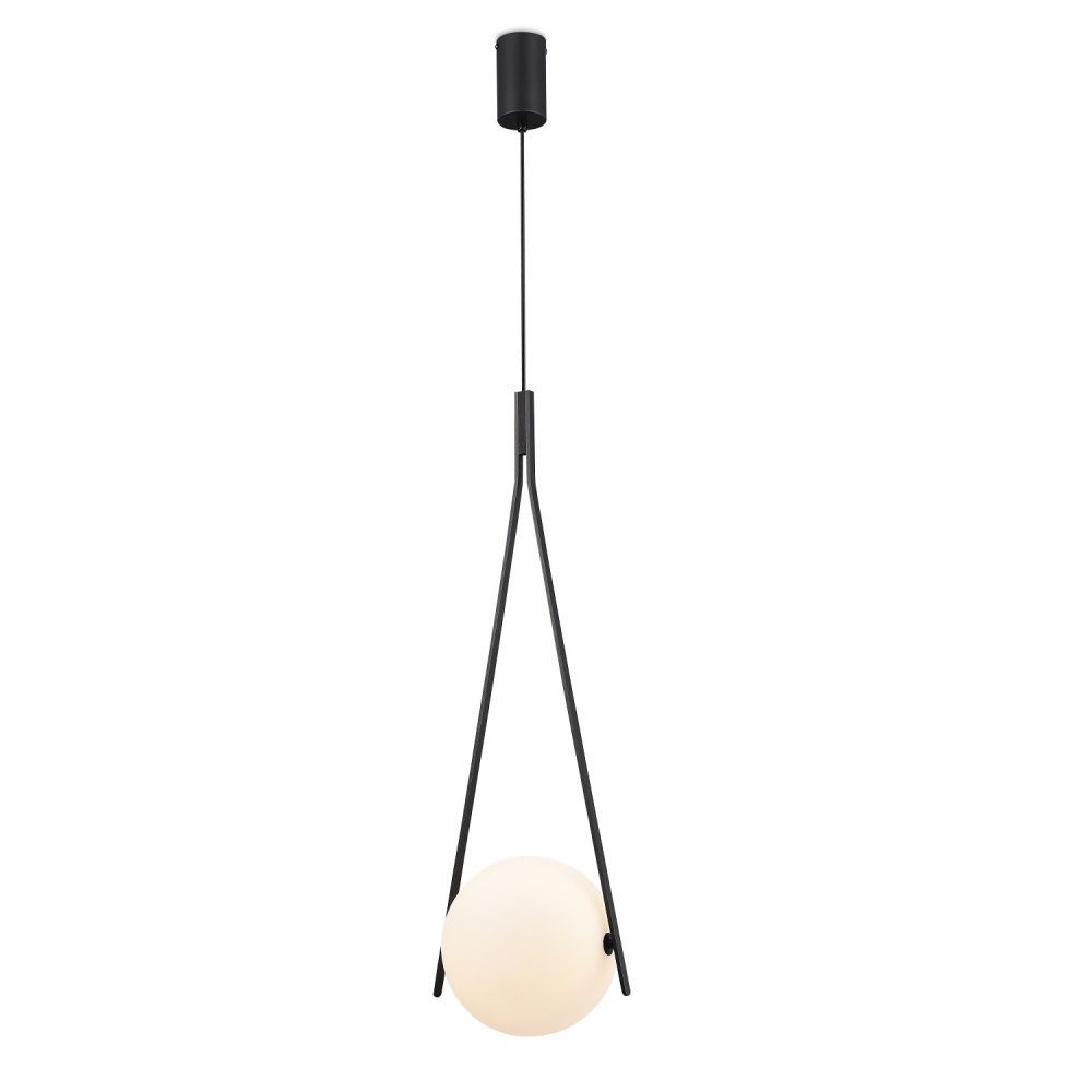 Подвес 20*20*120 см, 1*LED*8W, 3000K Gerhort G52164/1BK WT, Черный