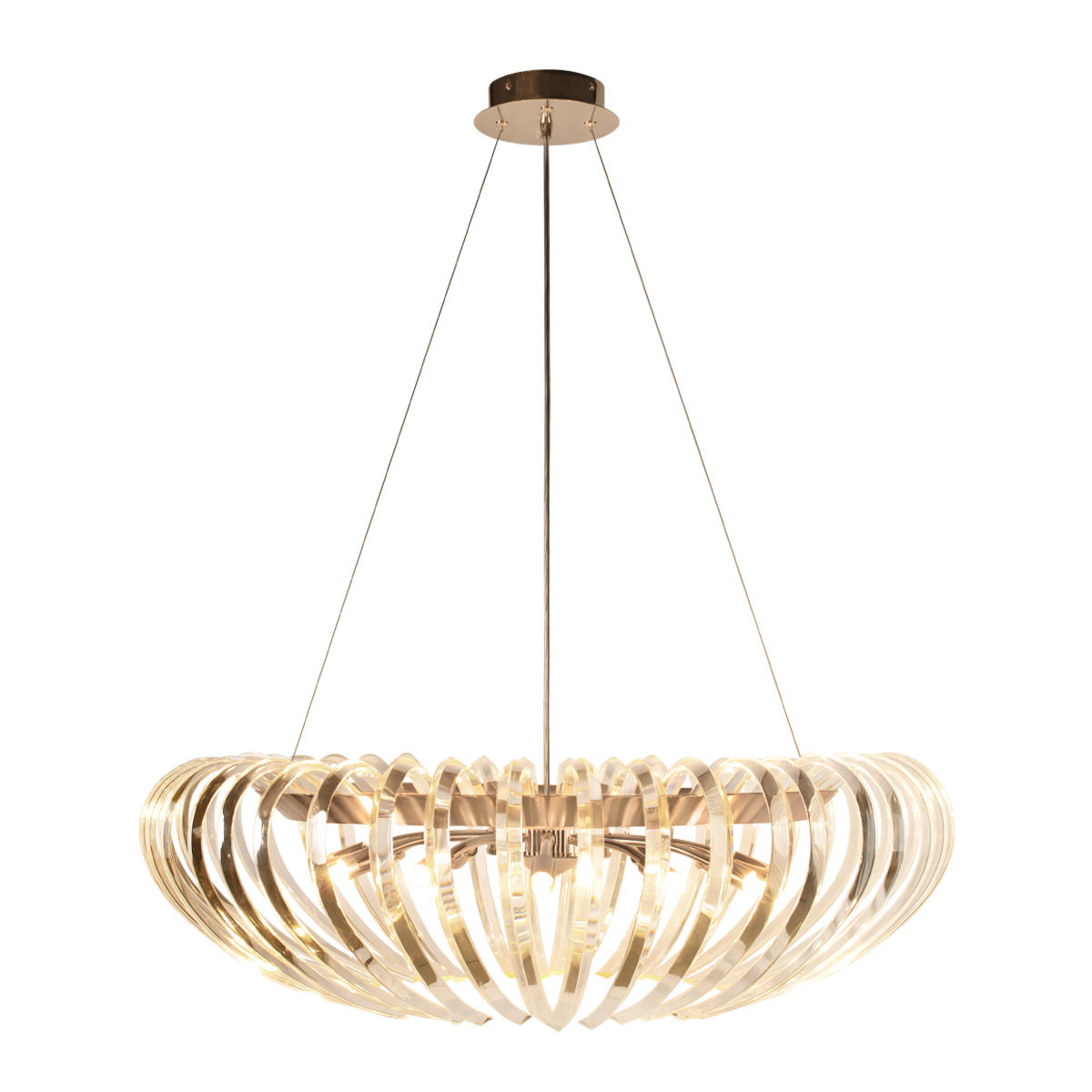 Подвесной светильник 80*25 см, 12*E14 LOFT IT Dakota французское золото 10300/800 French gold