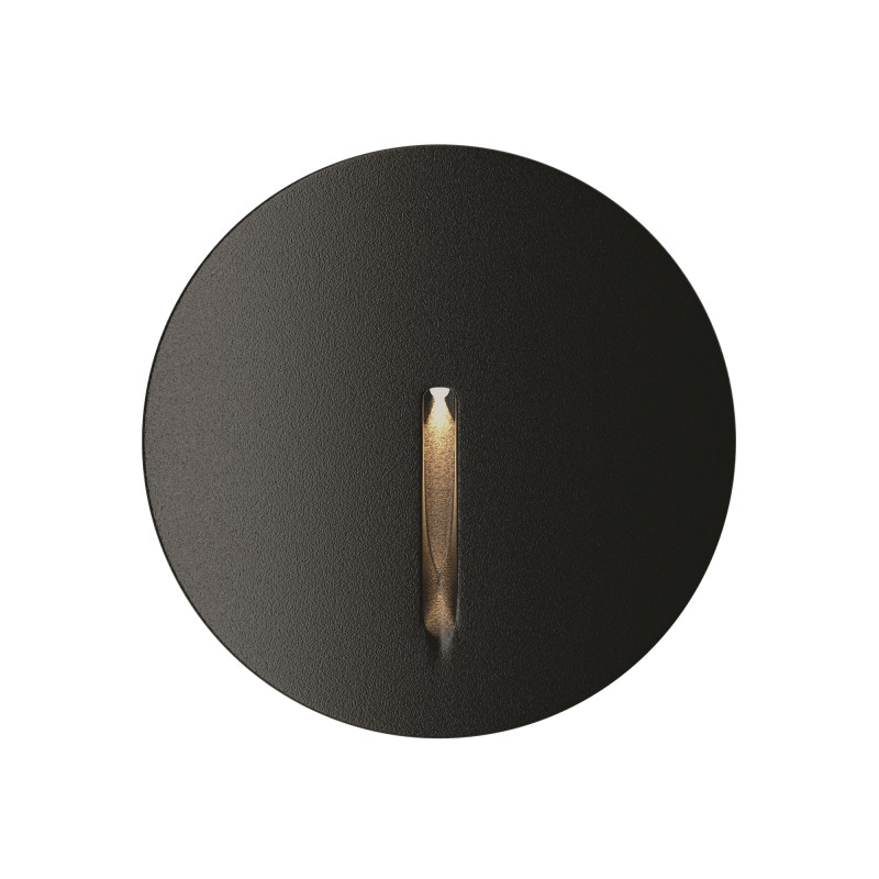 Светильник 7 см, 3W, 3000K, Maytoni Outdoor Lock O014SL-L3B3K, черный