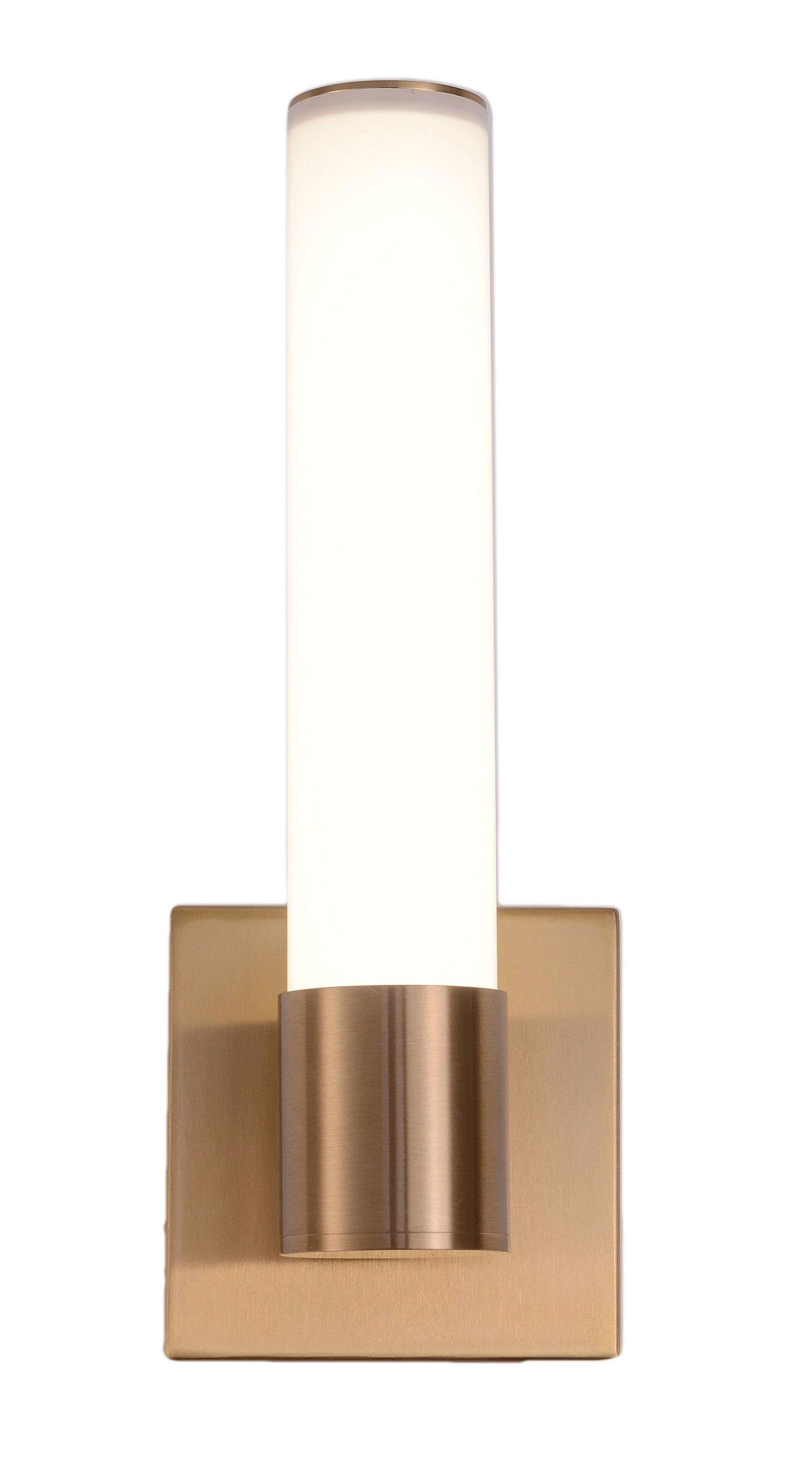 Настенный светильник 9*30*11 см, LED 6W 4000K латунь Zortes Tube ZRS.17004.6