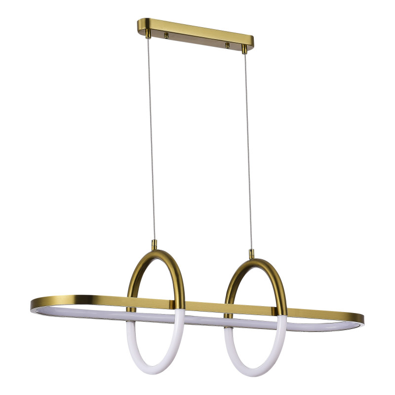 Светильник подвесной 80*20 см, 48W 3000K ST LUCE MOFISTO SL1579.313.01 Золотистый