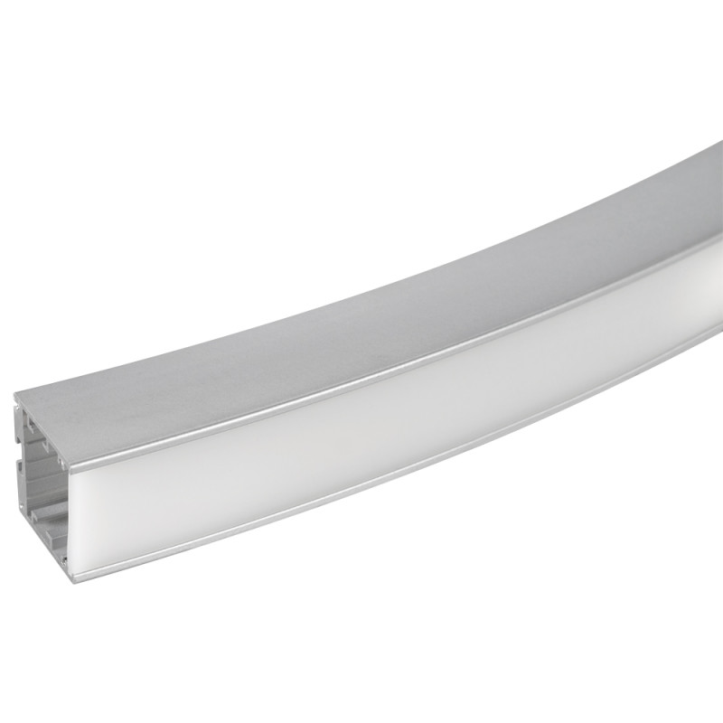 Профиль Arlight 026598 118*3,5*3,5 см. Цена указана за 1180  мм. Продается кратно 1180 мм.  экран отдельно