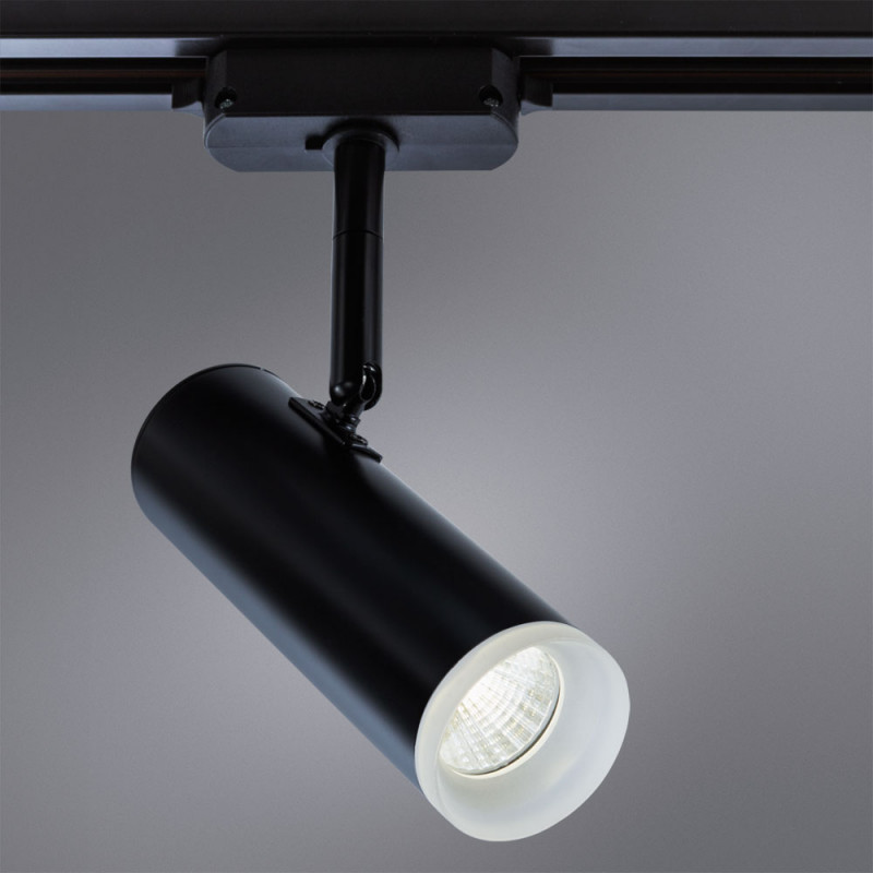 Трековые светильники Arte Lamp Hubble A6813PL-1BK, 10W LED, 4000K, черный
