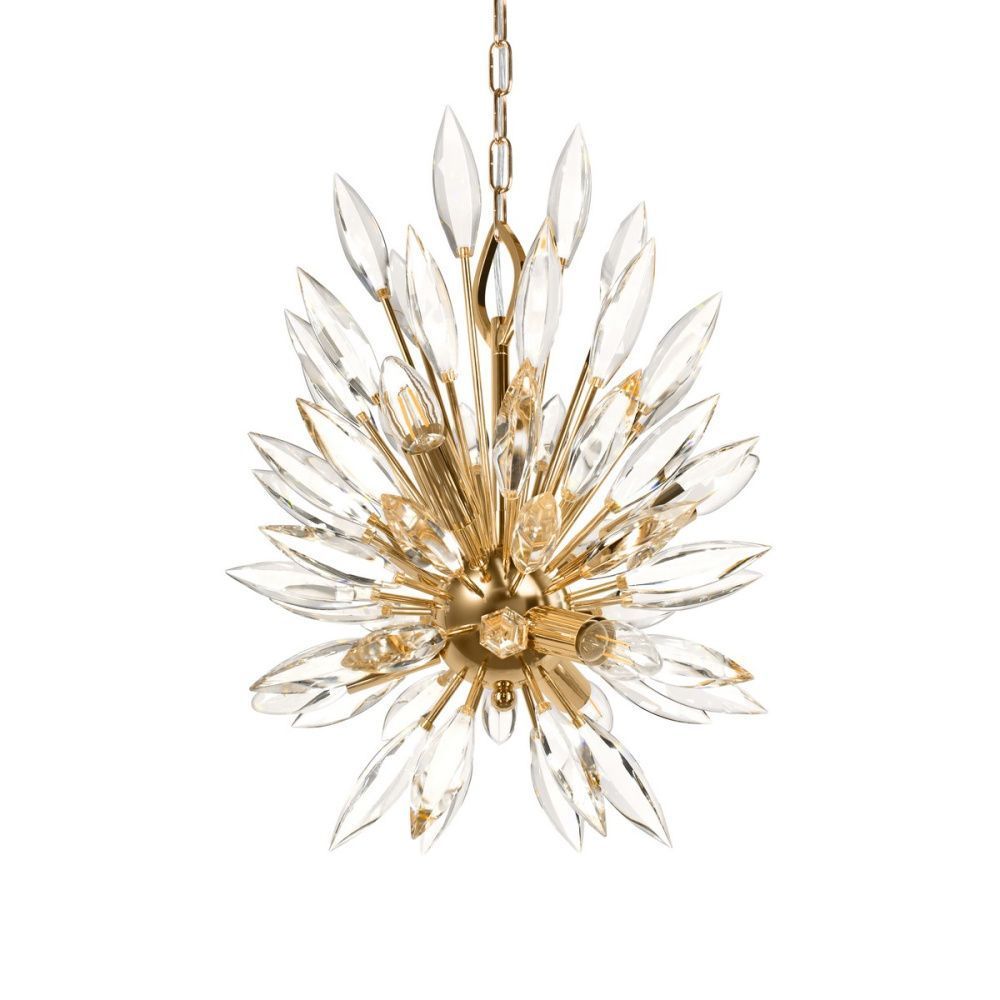 Подвесная люстра 26 см, Loft IT Splash 10418/6, золото