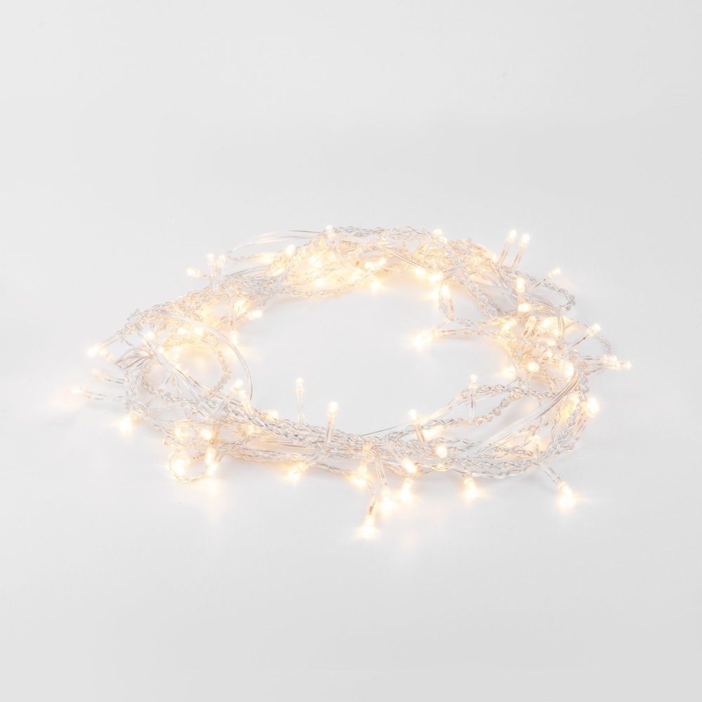 ПОДАРОК ПРИ ЗАКАЗЕ ОТ 20 000 руб, стоимость 500 руб - Гирлянда занавес теплый белый 1,5*1м