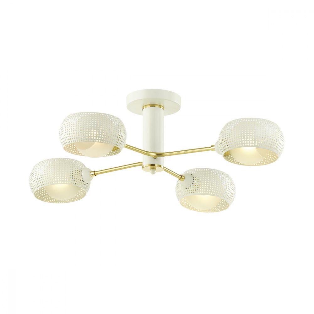 Потолочная люстра Lumion Noelle 4531/4C, белый-матовое золото