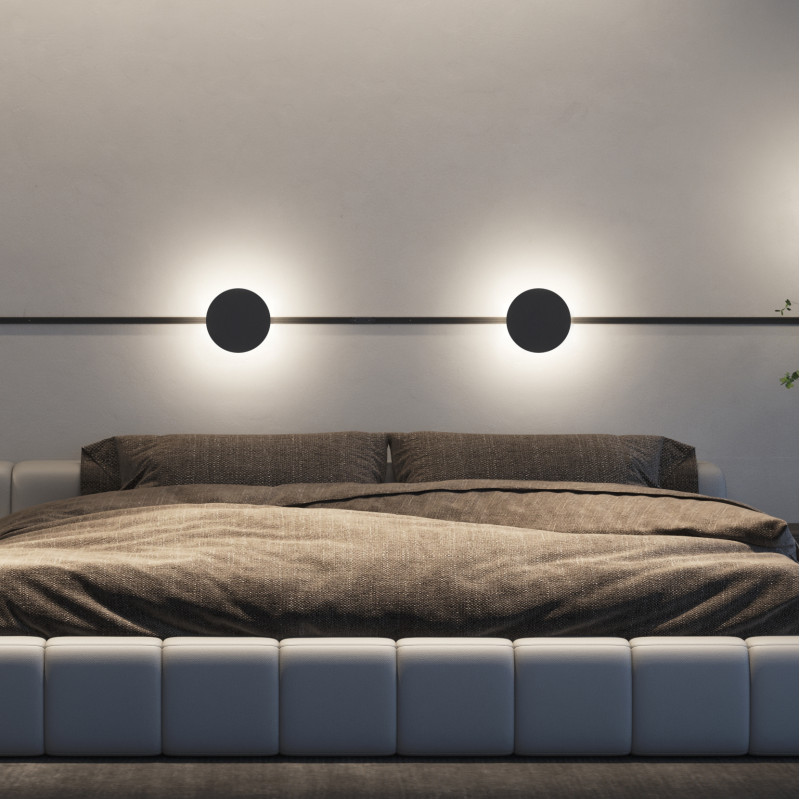 Светильник на шине 18*2,3 см, LED * 5W, 3000K, Denkirs Air Reflex DK5320-BK, черный
