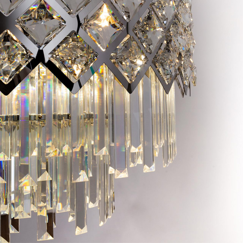 Люстра 60 см Arte Lamp WEZEN  A1006SP-10CC хром