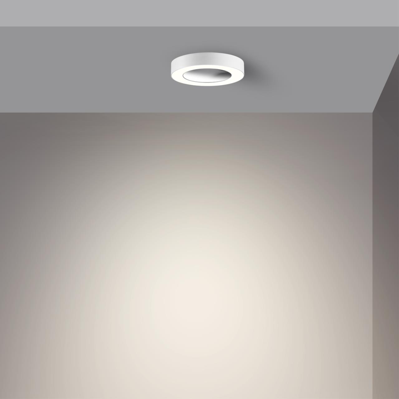 Светильник накладной светодиодный 15,5*15,5* см, LED 18W*3000 К, Novotech Over Mirror, белый, 359276