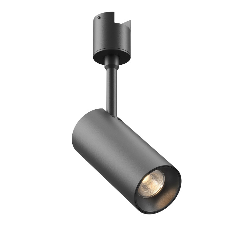 Трековый магнитный светильник 5 см, 10W, 3000K, Maytoni Focus Led TR163-1-10W3K-M-B, черный