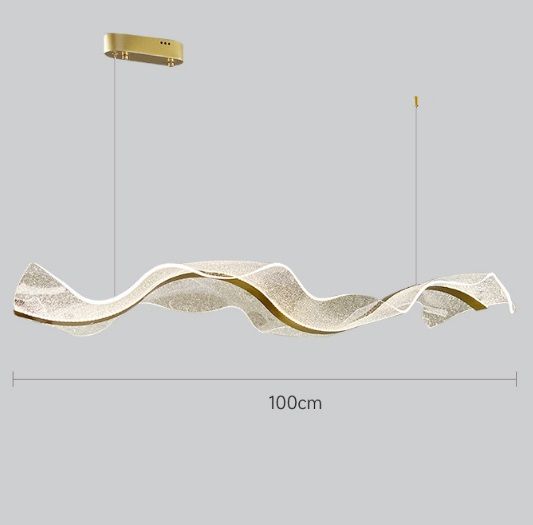 Светильник подвесной ElegantLight DZN-4500 ЗОЛОТАЯ БРОНЗА  D1000*300/H1000/1/LED/40-60W звёздное небо SPRAY 25-03