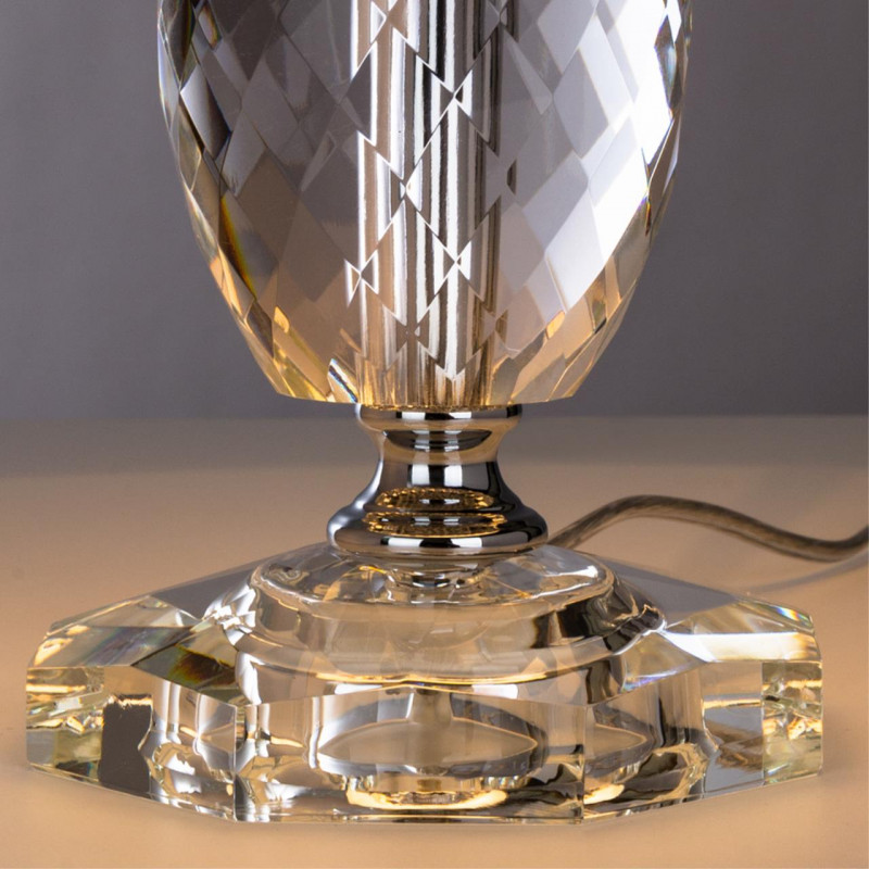 Настольная лампа 25 см Arte Lamp AZALIA  A4019LT-1CC хром