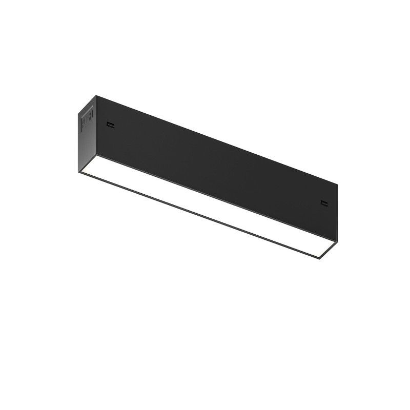 Трековый однофазный светильник 20 см, 9W, 2700-6500K, Denkirs Smart Linear Zigbee DK8303-BK, черный