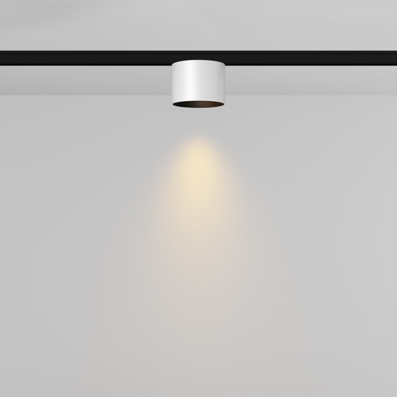 Трековый светильник 6*3,7 см, LED 5W 2700K Maytoni Technical Accessories for tracks Levity Alfa S TR188-1-5W2.7K-M-BW черно-белый