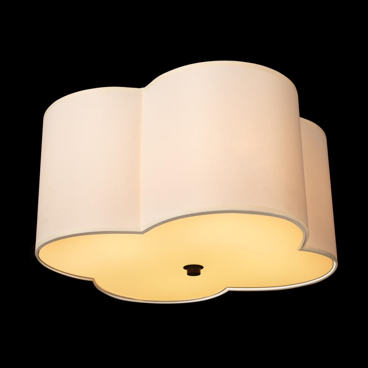 Потолочный светильник 45,7*45,7*22 см, 4*E14 LOFT IT Silence 10303 Black черный