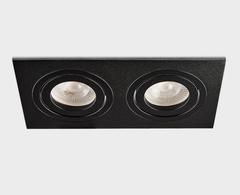 Светильник встраиваемый MEGALIGHT SAG203-4.316 black/black, черный 