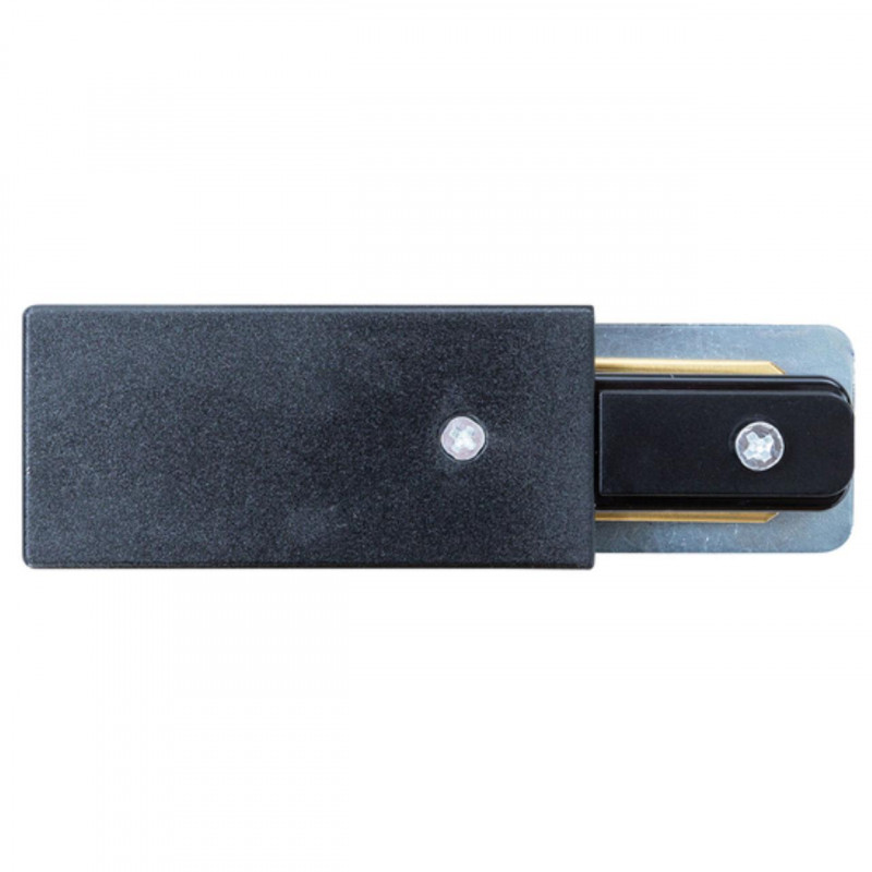 Коннектор-токопровод для шинопровода 11*4 см, Arte lamp Track accessories Черный A160206