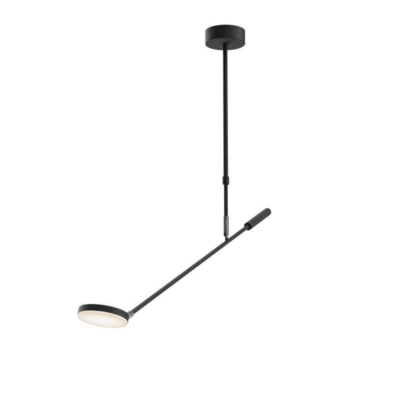 Подвесной светильник 88,4*88,4*98,9 см, LED, 8W, 3000К, Maytoni FAD MOD070CL-L8B3K черный