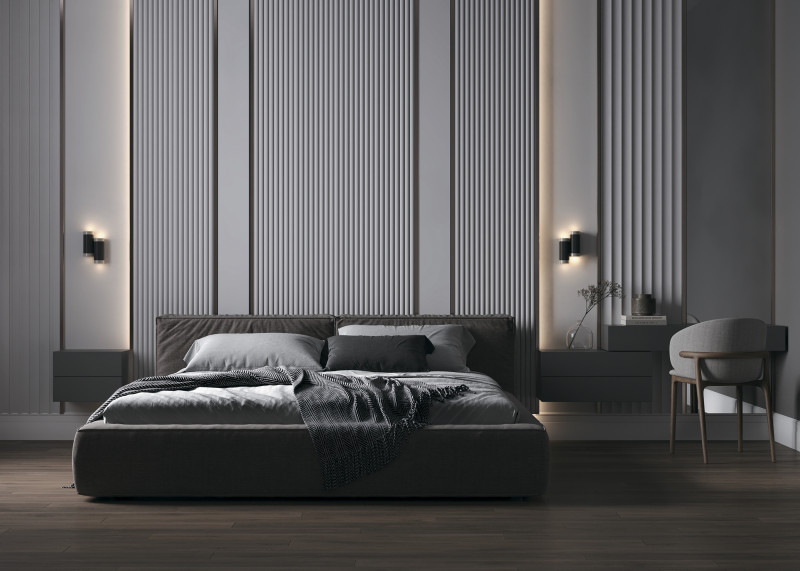 Бра 9*9*22,4 см, 10W, 3000K, Maytoni Dafne C027WL-L10B черный