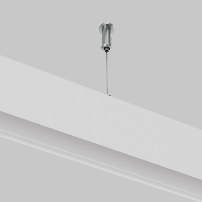 Тросовый подвес для низкопрофильного шинопровода Exility 1,3*6,8*200 см, Maytoni Technical Accessories for tracks Exility TRAM034SW-2S серебро