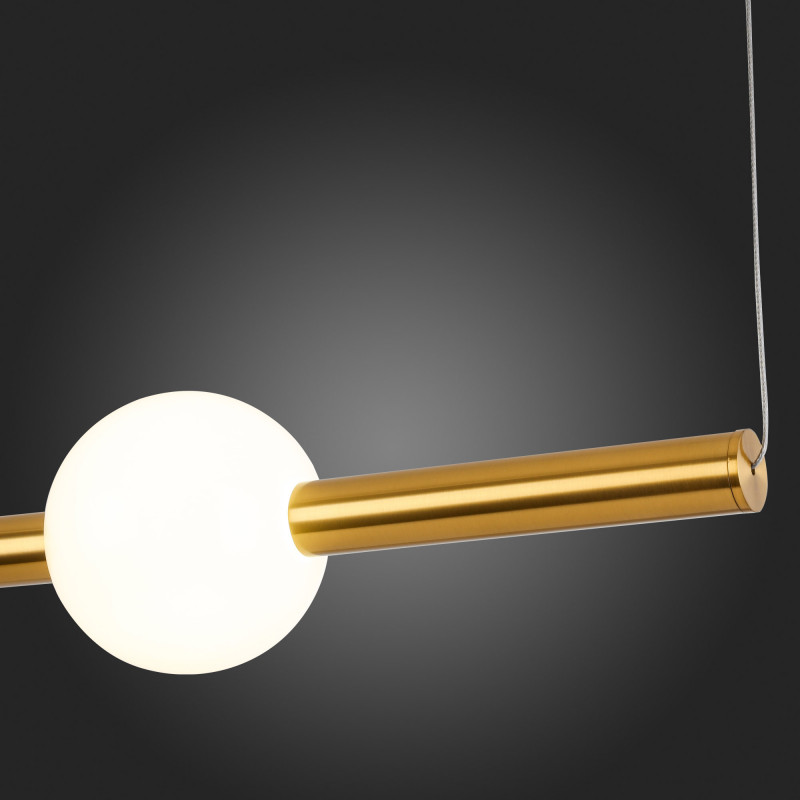 Светильник подвесной 12 см, 18W 4000K ST LUCE ANGURRA SL1222.223.01 Золотистый
