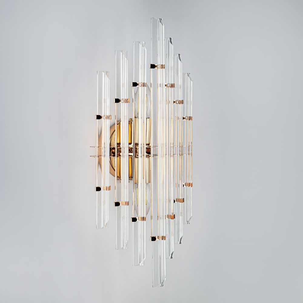 Бра 23*13*50 см, Е14 2x40W, Золото MODELUX ML.535.02 GD