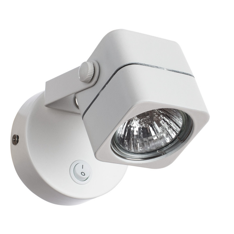 Спот Arte Lamp Lente A1314AP-1WH, белый