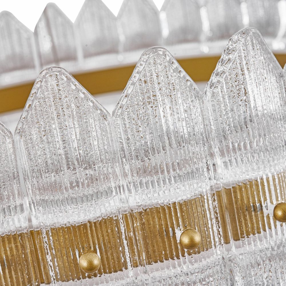Люстра *51*70-120 см, *LED*38W, 3000K, Favourite Mirabella 4754-5P, латунь