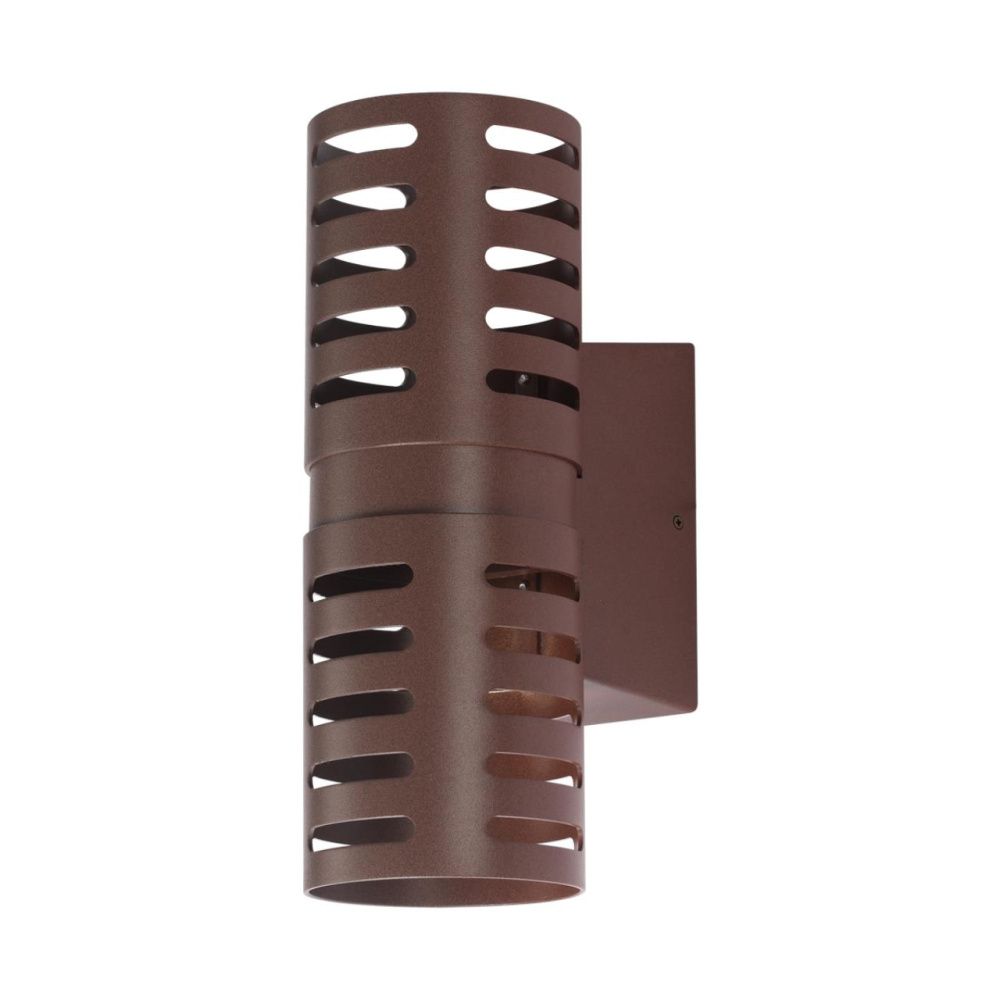 Уличный фасадный светильник 13*9*25,2- см, *LED*10W, 3000K, Novotech Netz NOV359539, коричневый