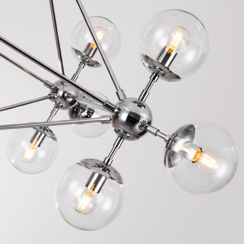 Светильник 130 см,Arte Lamp BOLLA A1664SP-15CC, хром