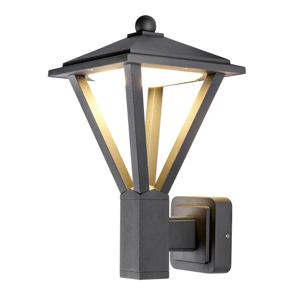 Бра *20*37-37 см, 1*LED, 12W Lussole  LSP-7384, черный