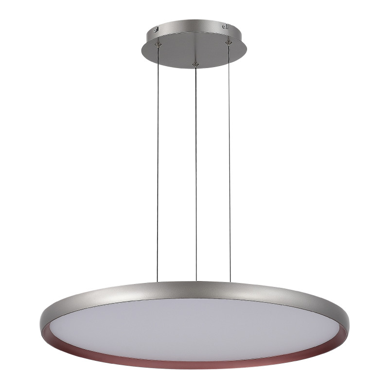 Подвесной светильник 59*200 см, LED, 45W, 3000-6000К, ST-Luce Satellite SL6015.413.01 серый