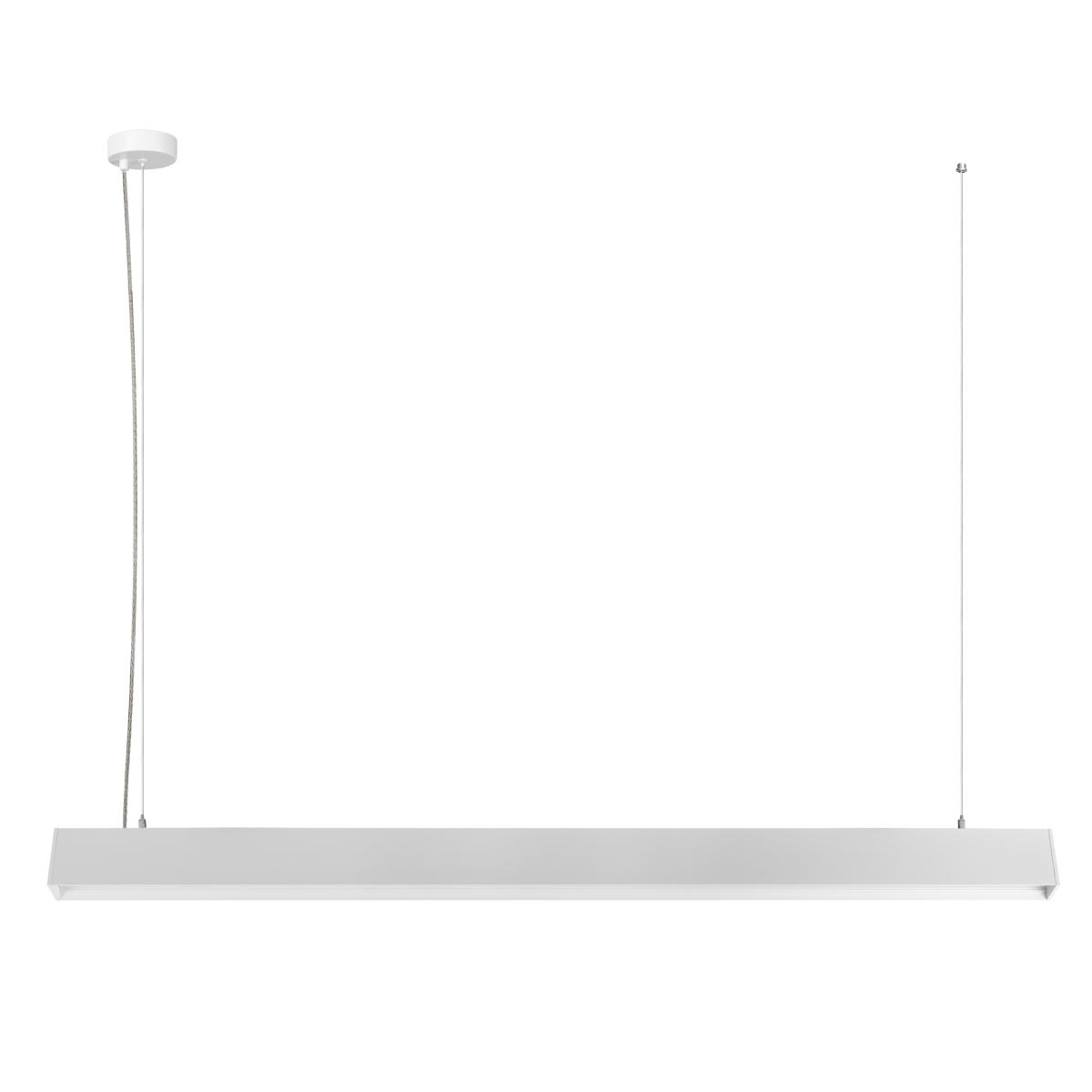 Подвесной светильник 120*4,5*7,5 см, 1*LED*40W 4000K LOFT IT Vim 10318/A White белый