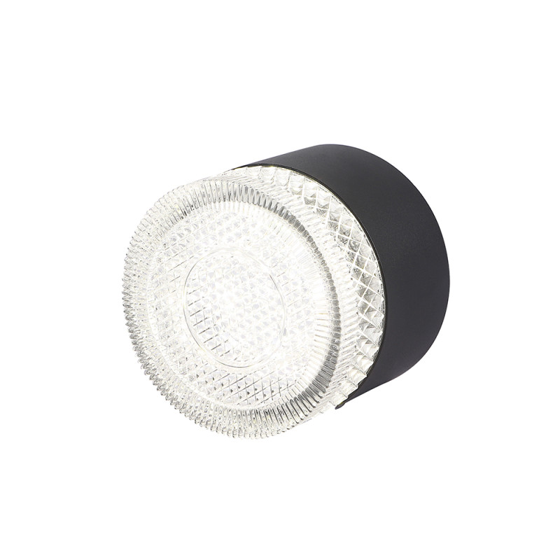 Светильник 8*6 см, LED*12W 4000K черный Crystal Lux CLT 140C80 BL 4000K