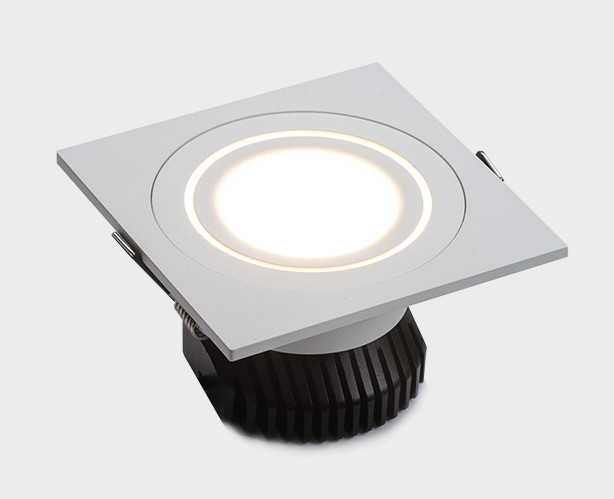 Встраиваемый светодиодный светильник Italline IT02-008 white, 12W LED, 3000K, белый