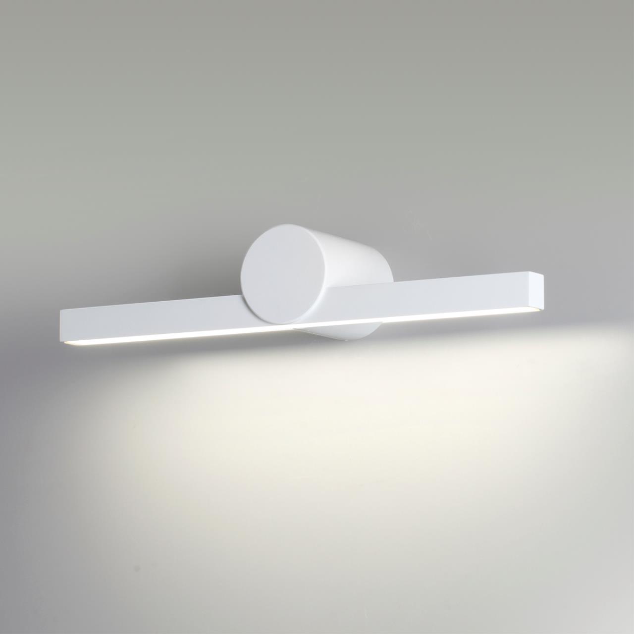 Бра 10*41*7,5 см, LED 8 W, 4000К Белый Odeon Light Hightech 6624/8WL IP54