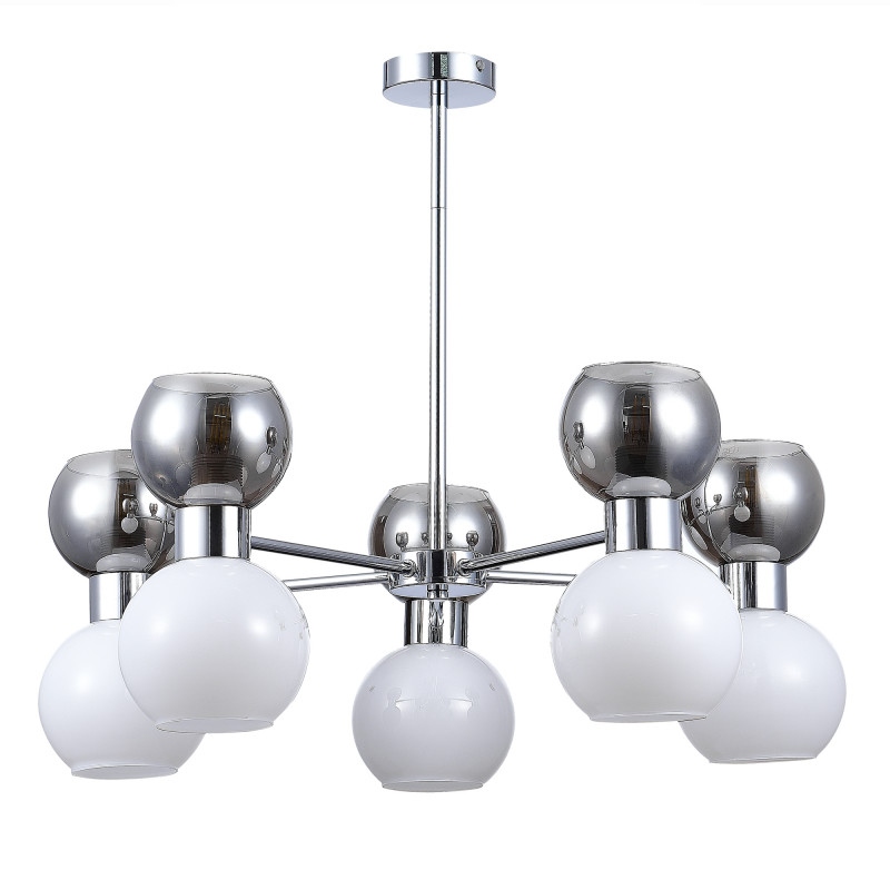 Люстра 73 см EVOLUCE  THONET SLE1138-102-10  хром