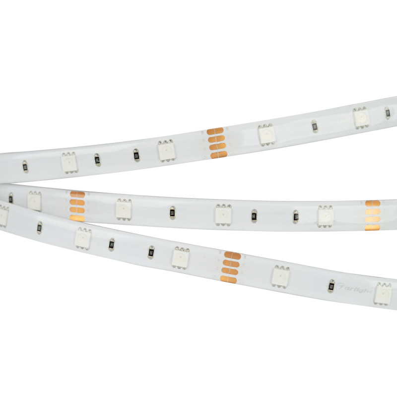 Лента герметичная RTW-SE-B30-10mm 12V RGB (7.2 W/m, IP65, 5060, 5m), Arlight 014619(2). Цена указана за 5 метров. Продается кратно 5 метрам.