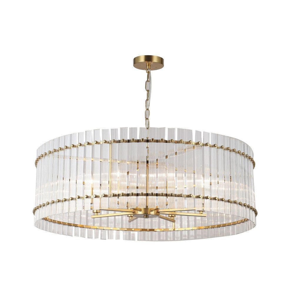 Люстра 81*81*65 см, 8*E14 Gerhort G22033/8GD+CL, Золото