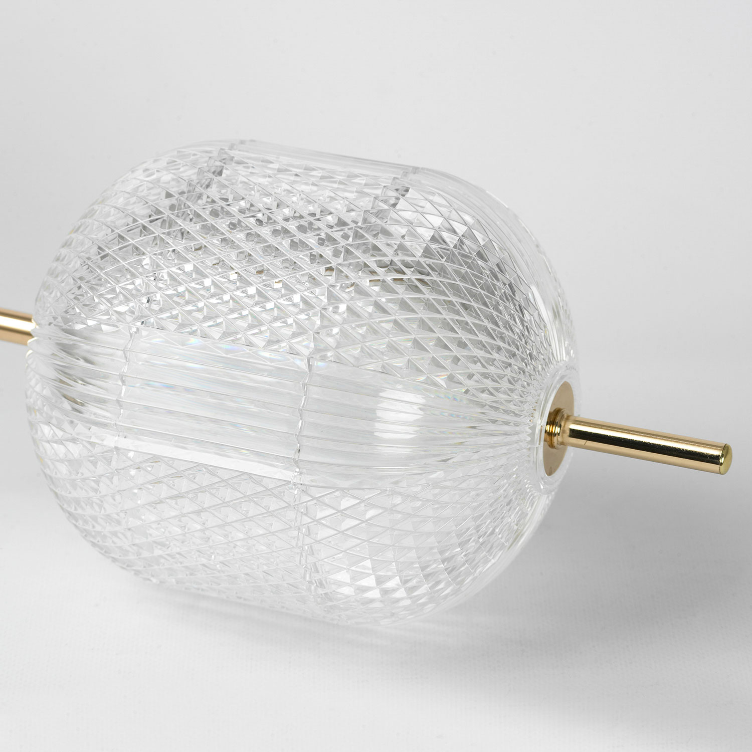 Подвесной светильник 15*160 см, 1*LED*14W 4000K блестящее золото Lussole Duval LSP-7142
