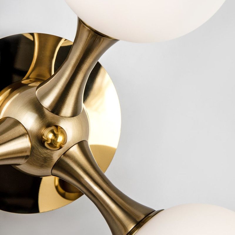 Настенный светильник 30*30*0,0000 см, G9 3xG9W, Латунь MODESTYLE MS.6116.03