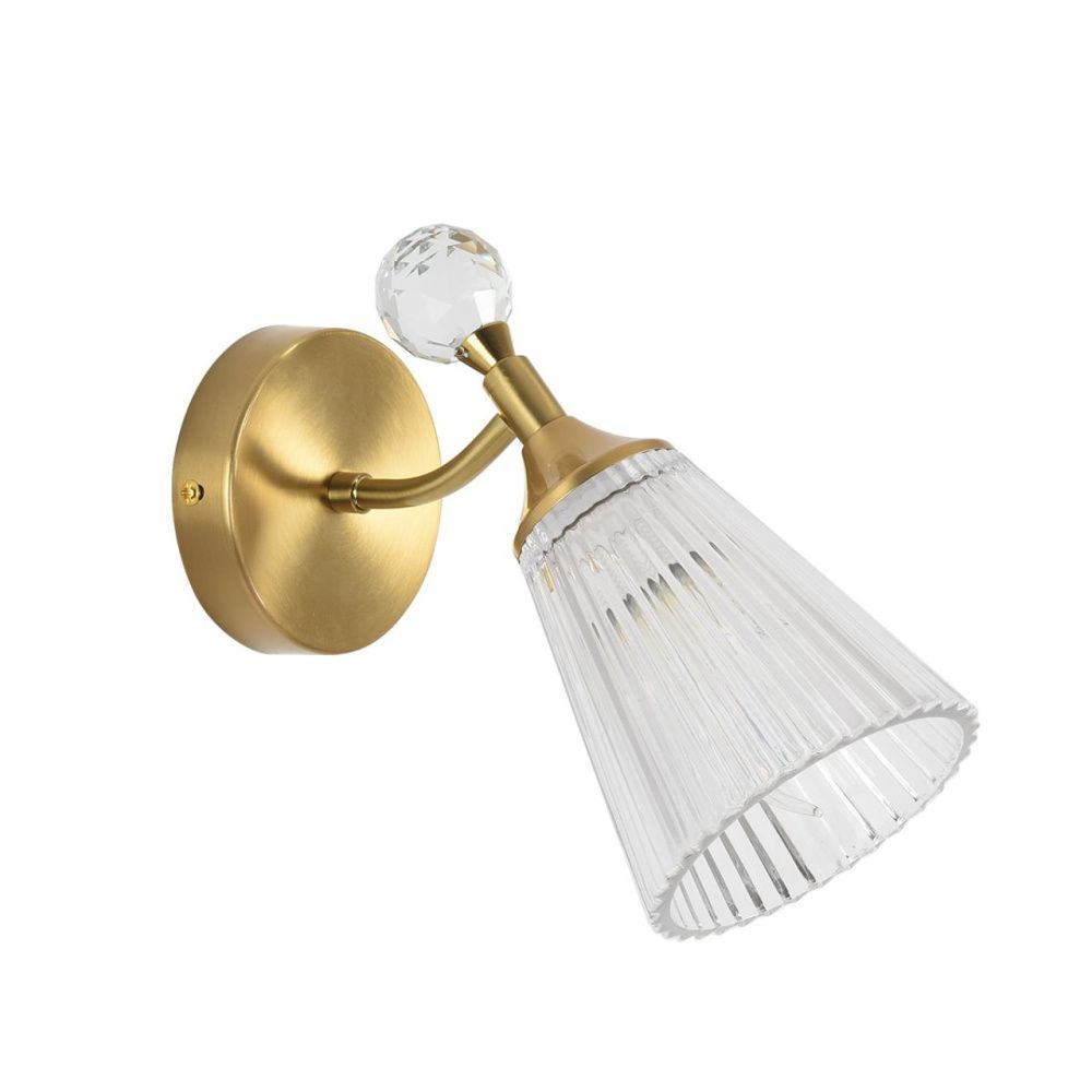 Бра 25*11*21- см, 1*E14*40W, Lumion Aurica 8046/1W, латунь