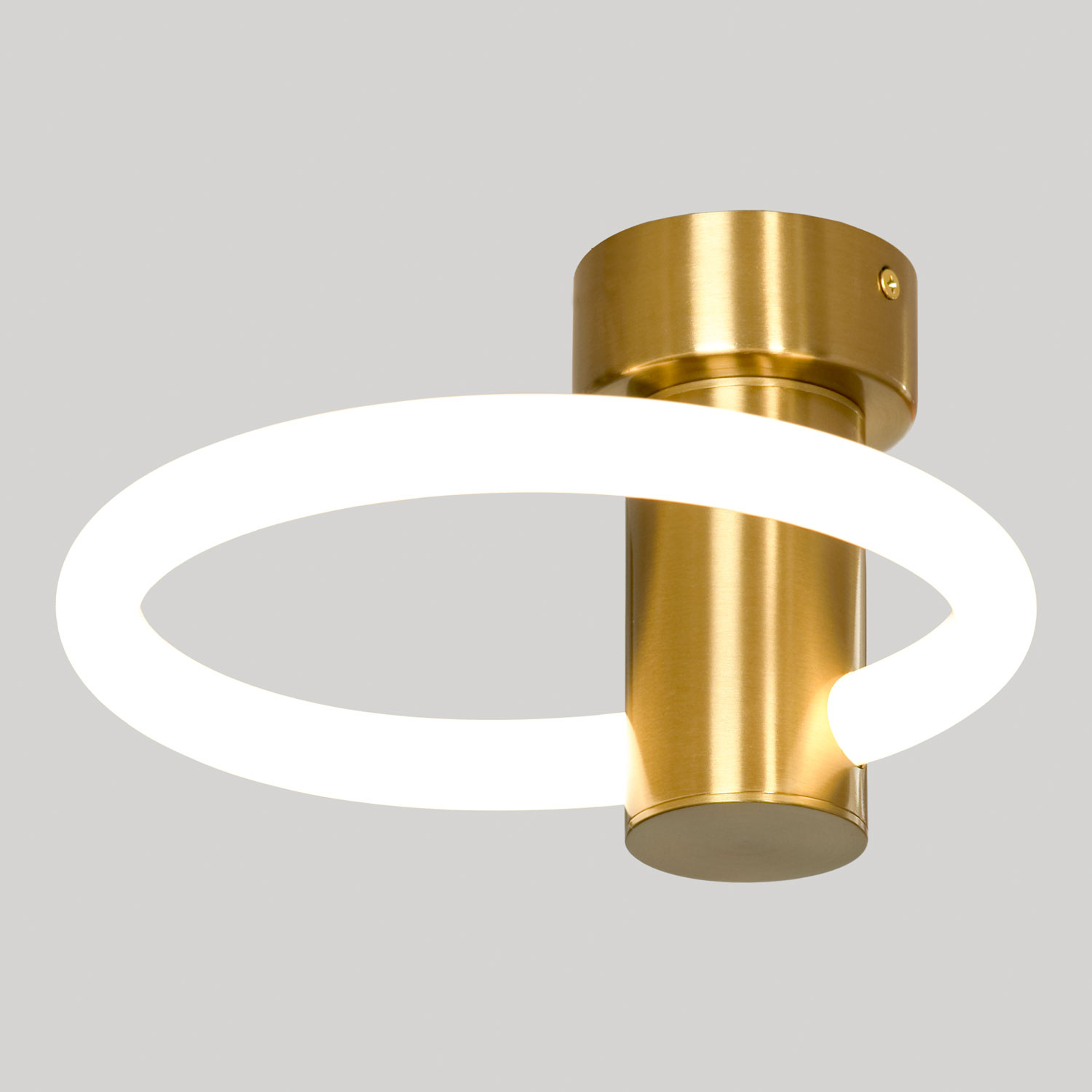 Бра настенное 22*23-23 см, 1*LED, 10W, 3000K, Lussole Lowell LSP-7365, бронзовый