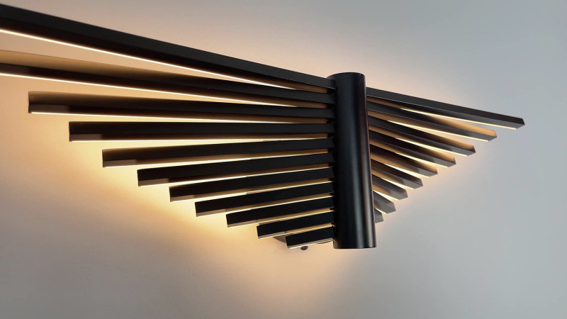 Бра 10*62,5*16,5 см, LED, 20W, 4000К, Favourite Vingar 4381-1W черный