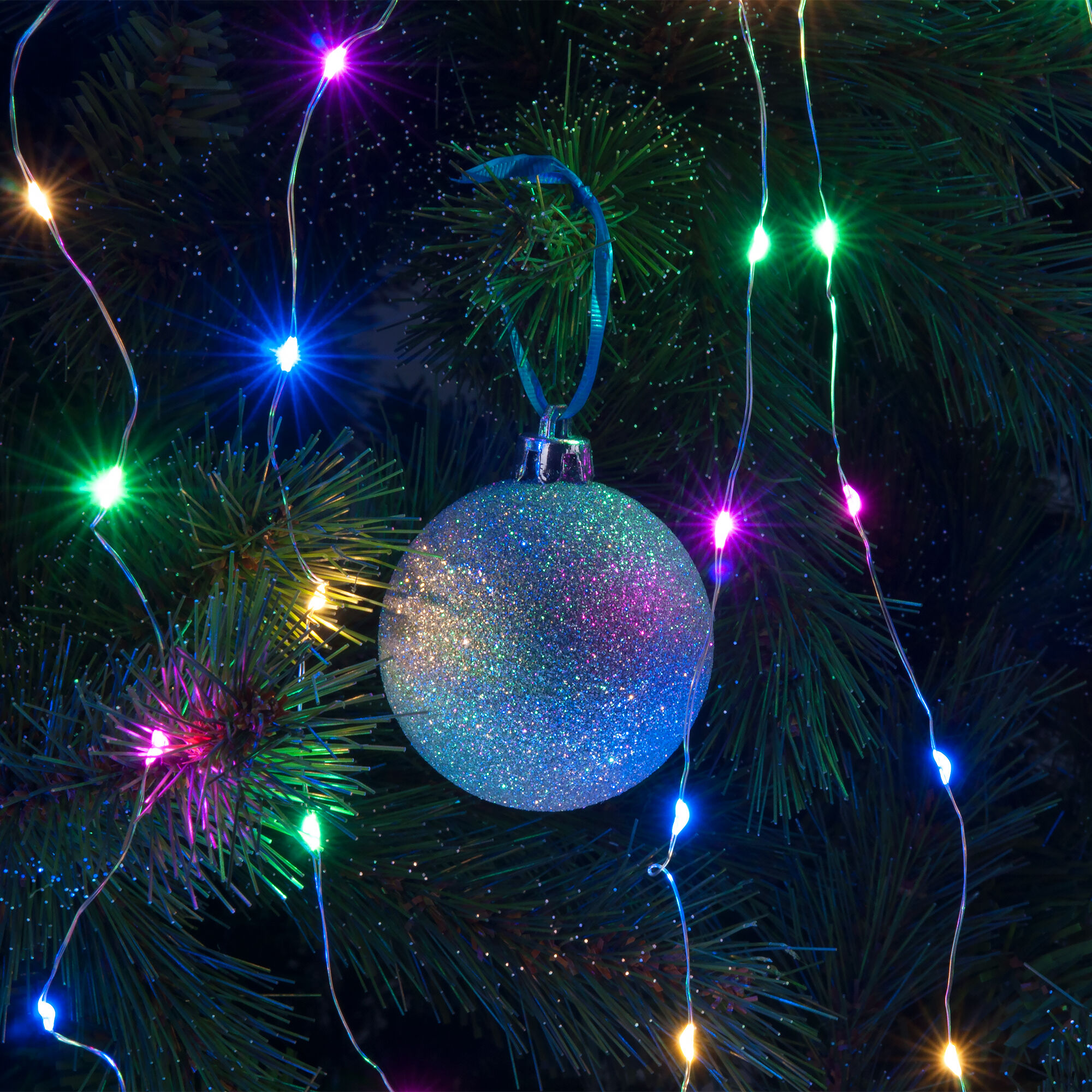 Гирлянда занавес роса мульти 2*2,6М IP20 Eurosvet 200-006 200-006 мульти 2*2,6м  IP20