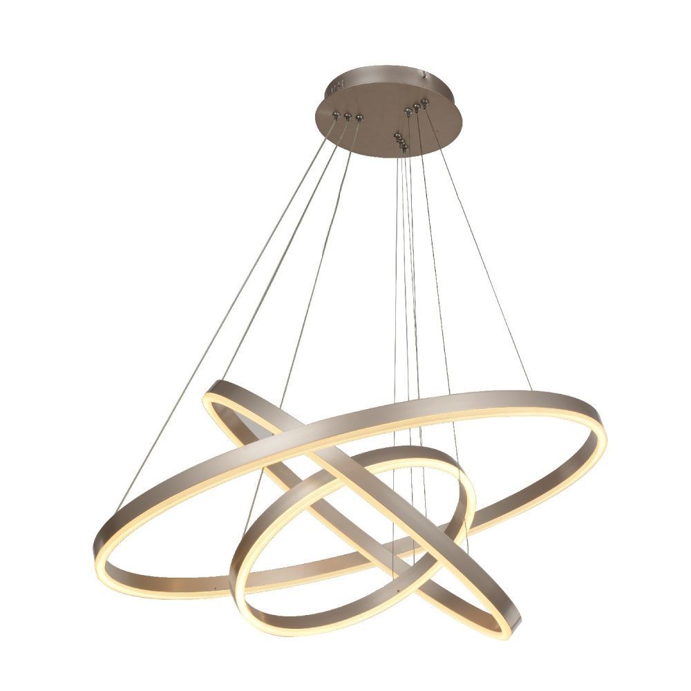 Люстра 0*0*0 см, 1*LED*75W, 3000K Gerhort G52132/3GD GD, Золото