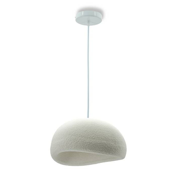 Светильник подвесной *-150 см, 1*E27*60W, Lightera Stone LE206L-400W, Белый