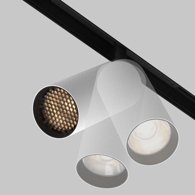 Светильник на шине 5,2*5,2*12,5 см, LED, 12W, 3000К, Maytoni Technical Artisan TR097-2-12W3K-M-BW черный